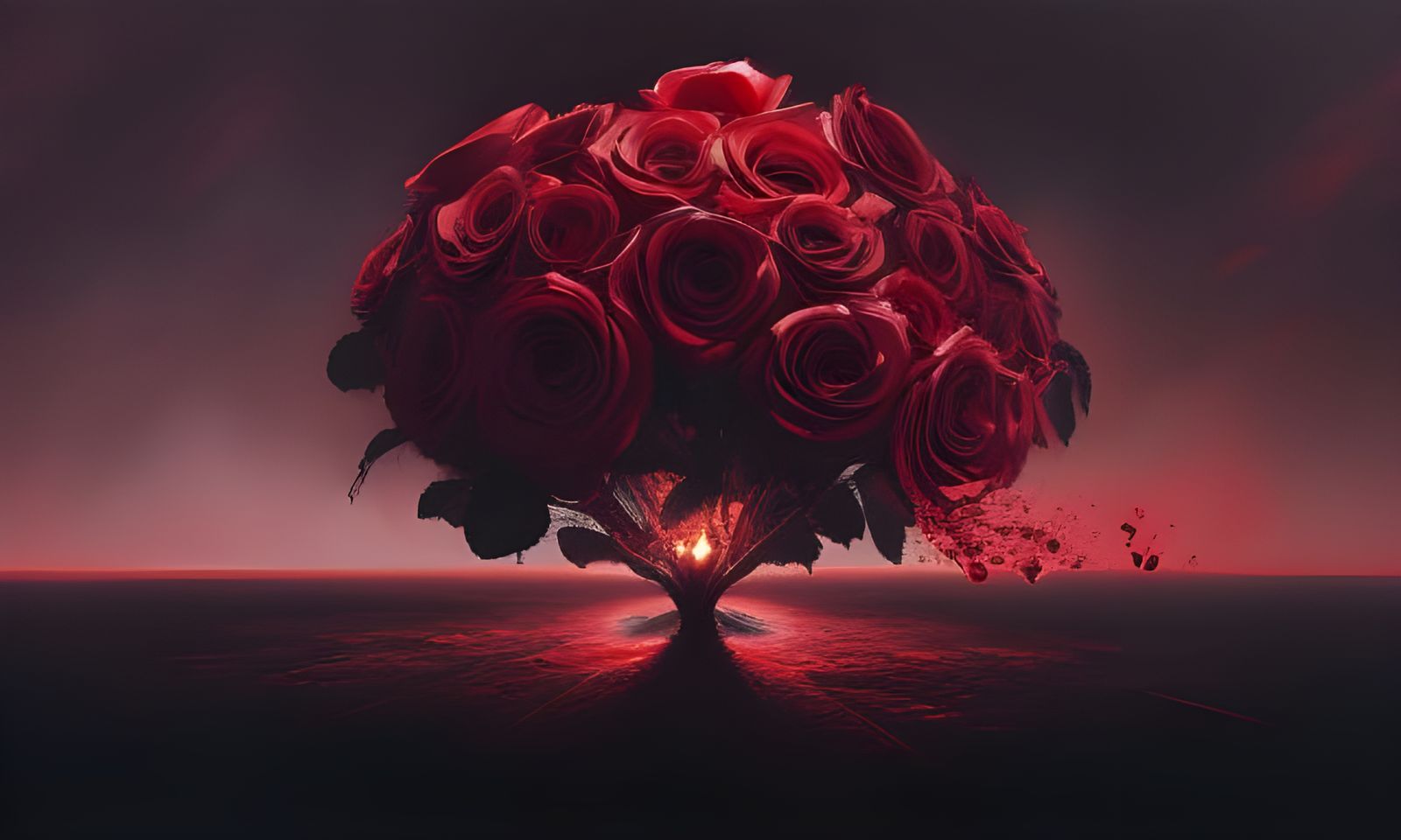 Rose Bouquet Tree