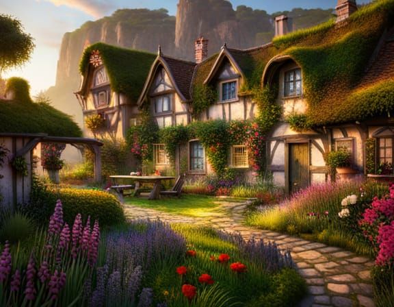 English Cottage Gardens