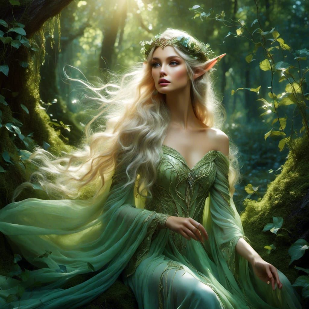 beautiful elf  <lora:Elf Style 2:1.0>