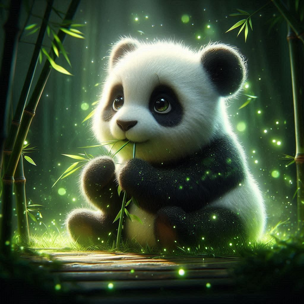 Cute panda