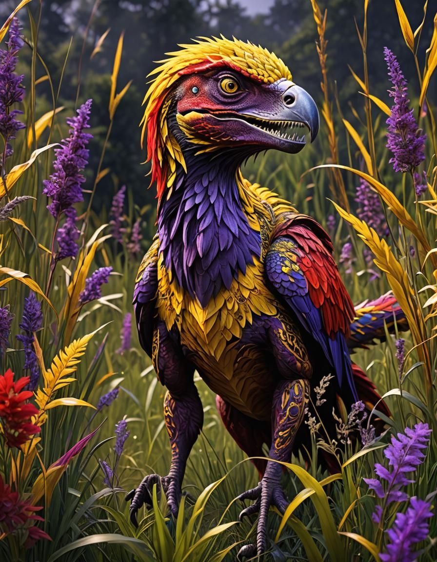 Keen Eyed Raptor  by @CattyDM