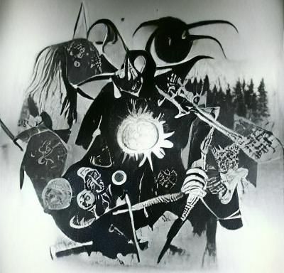 true norwegian black metal artwork