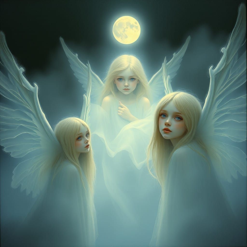 angels  by @BlueDragonStarWoman