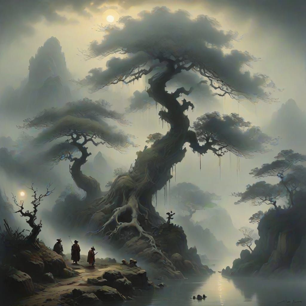 Misty ravine  by @JFT97