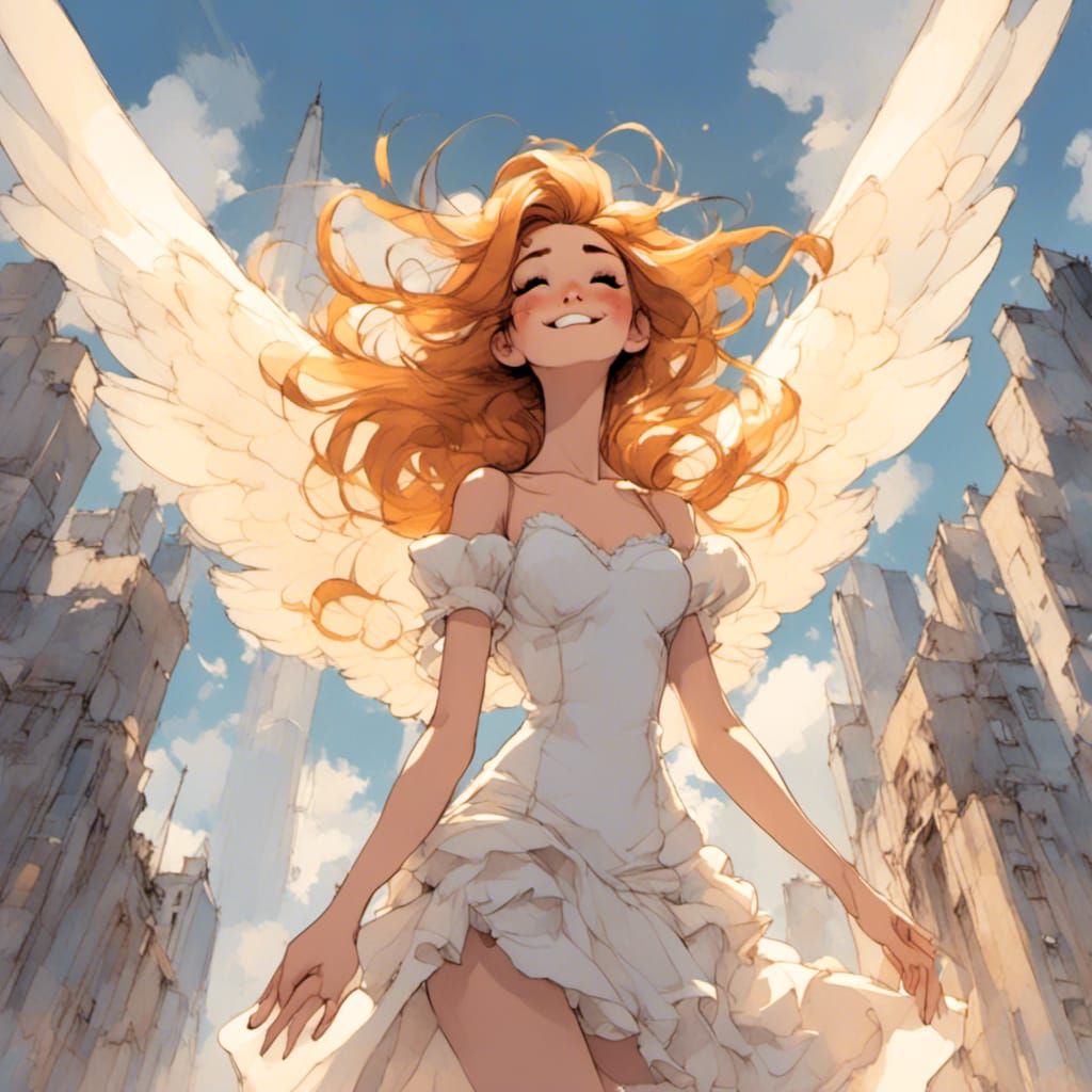 Smiling angel