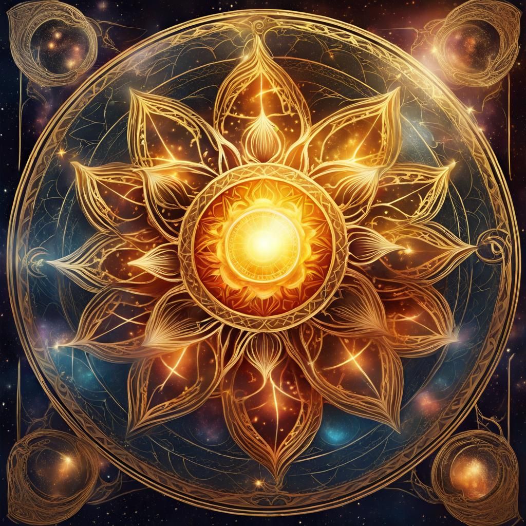 Sacred Geometry (1) - AI Generated Artwork - NightCafe Creator