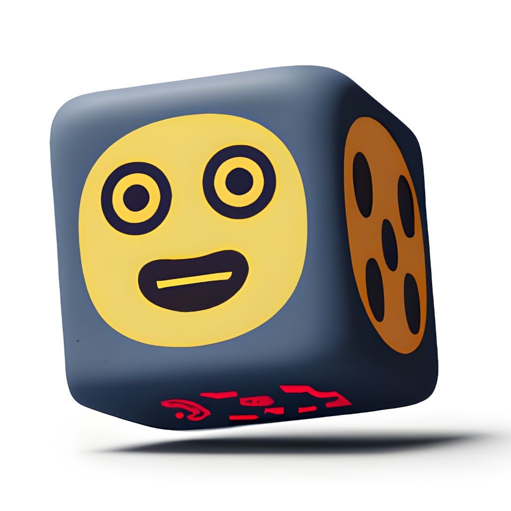 Emoji Dice AI Generated Artwork NightCafe Creator
