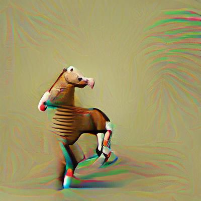 The horse from Horsing Around