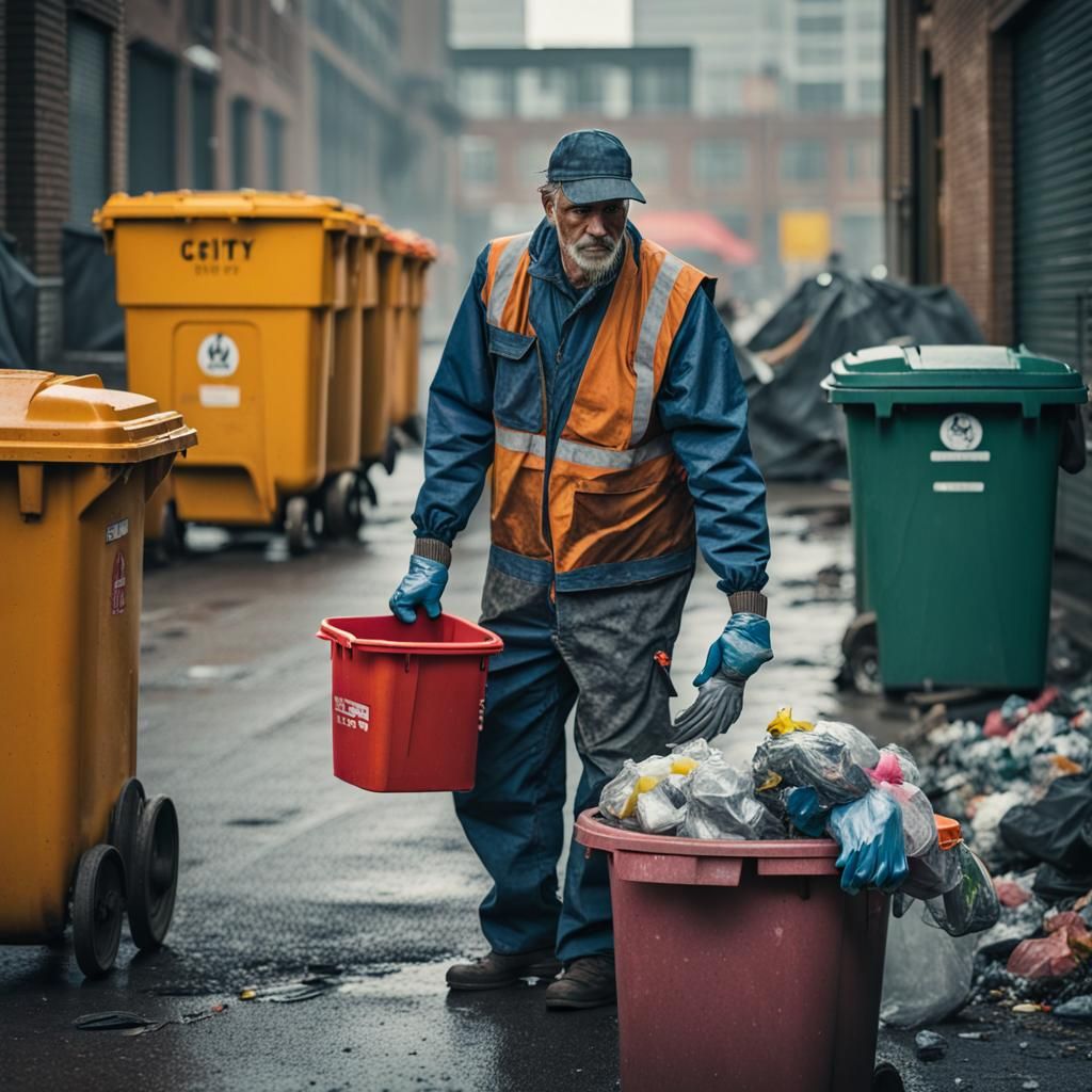 Trash collection  by @KragarSF