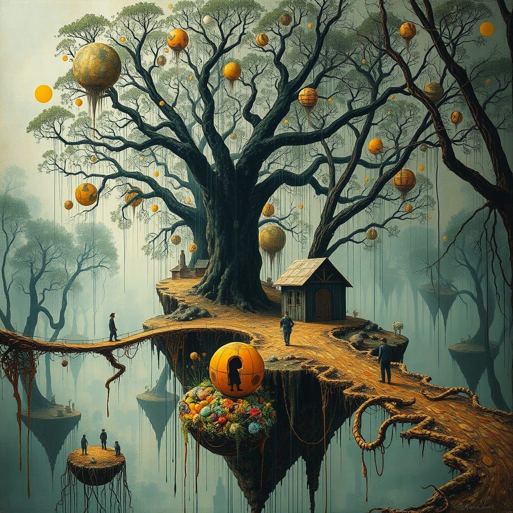 On floating islands  by @Creator with no fantasy