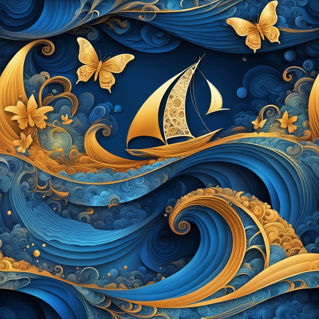 a world where time slows down,
Where butterflies pirouette i...