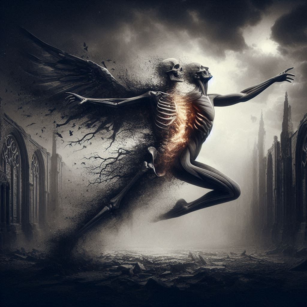 The soul's release from the flesh