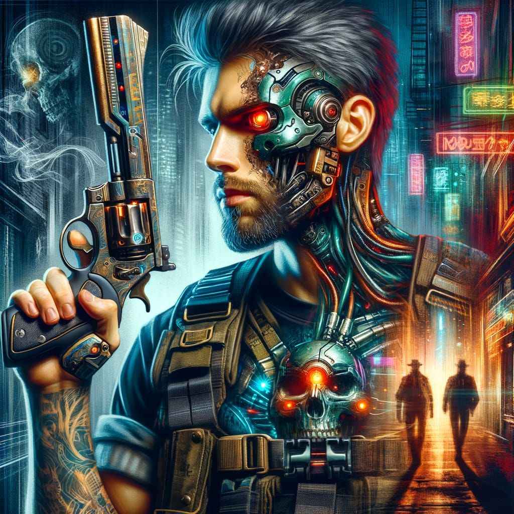Cyberpunked Detective
