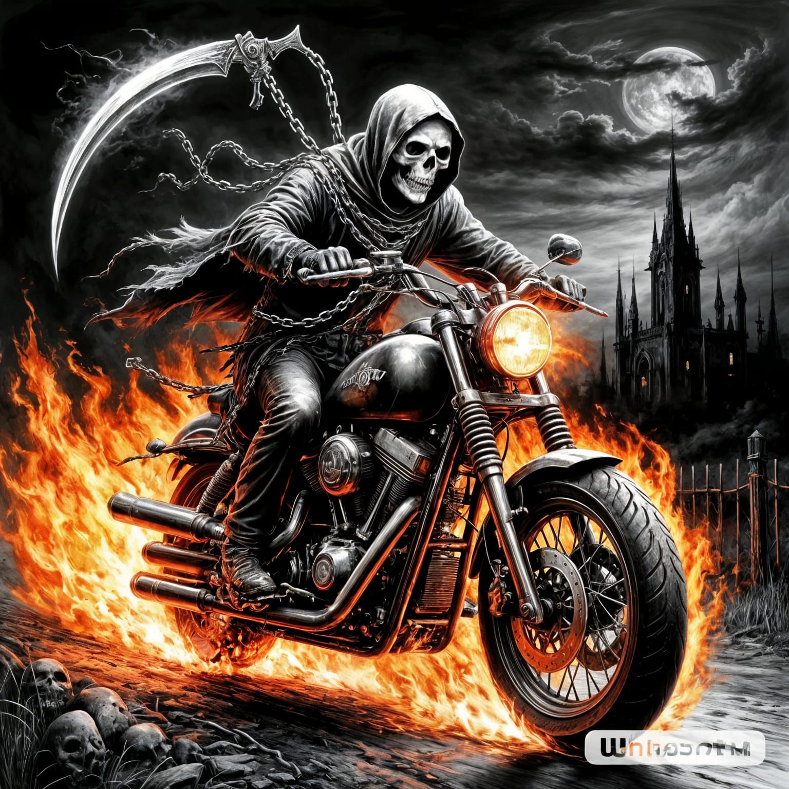 DEATH ( gives Binky a night off )