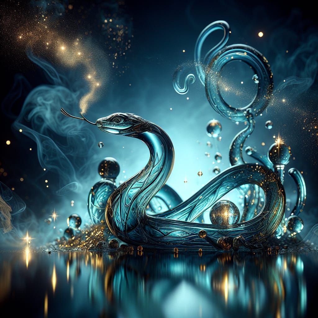 Glass snake