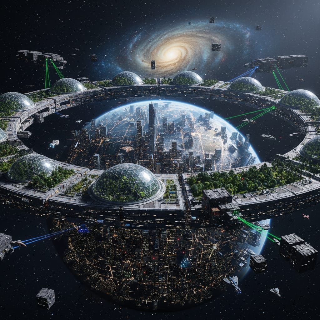 City In Space