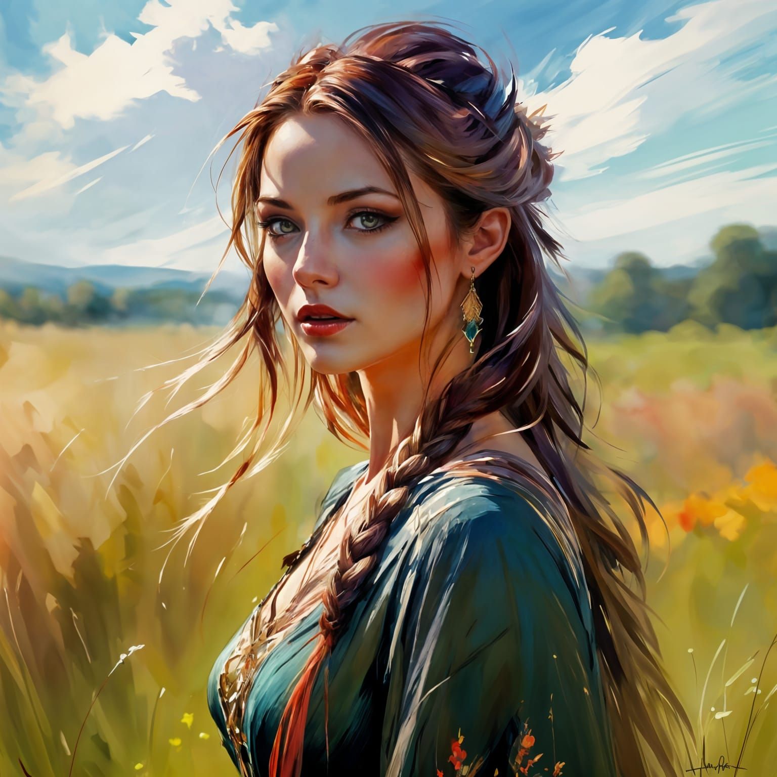 Peasant Belle  by @JC lost land