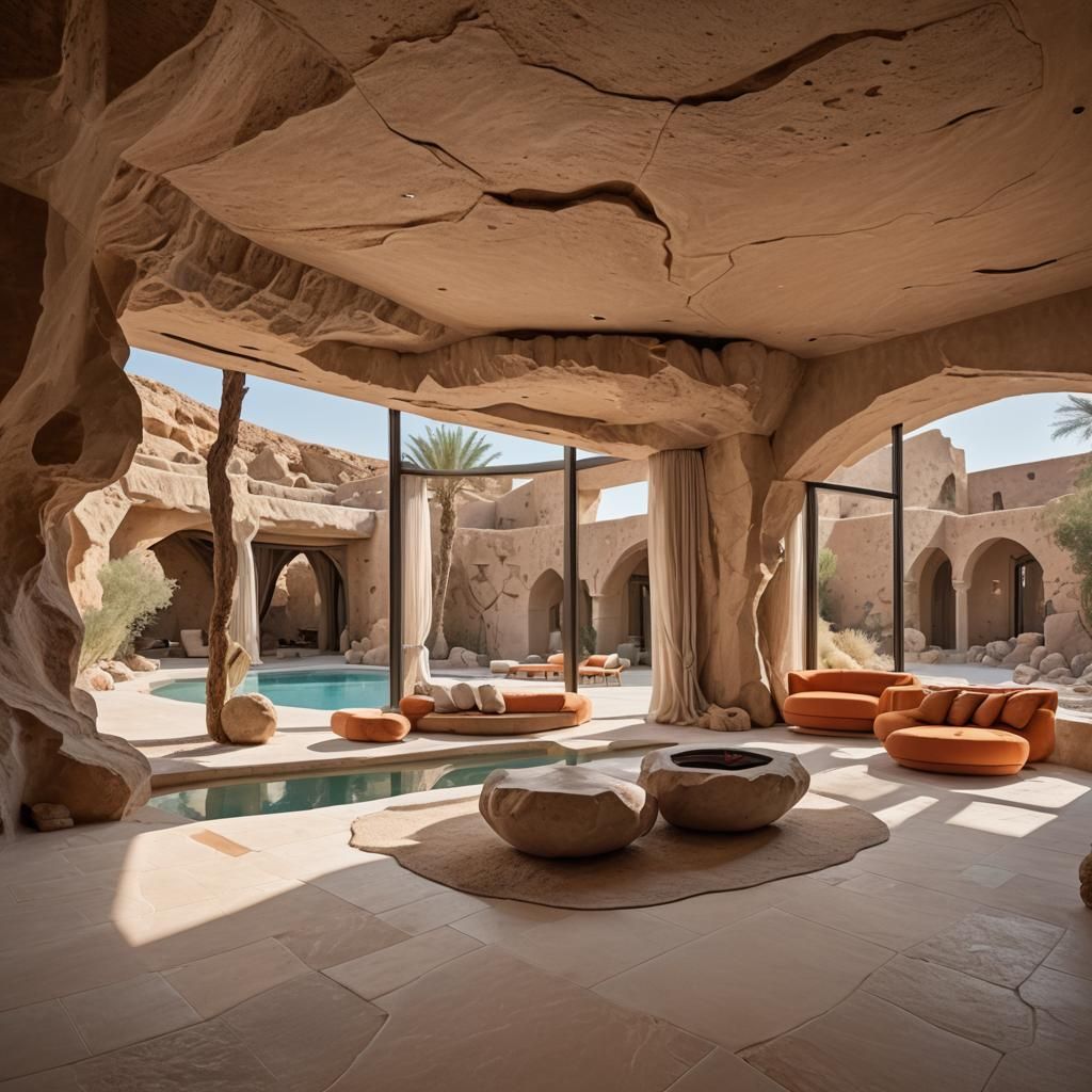 Desert Home with Indoor/Outdoor Swimming Pool