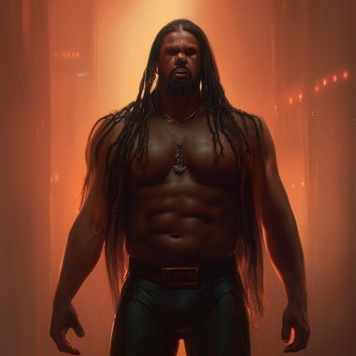 Pro-Wrestler Concept Art v02