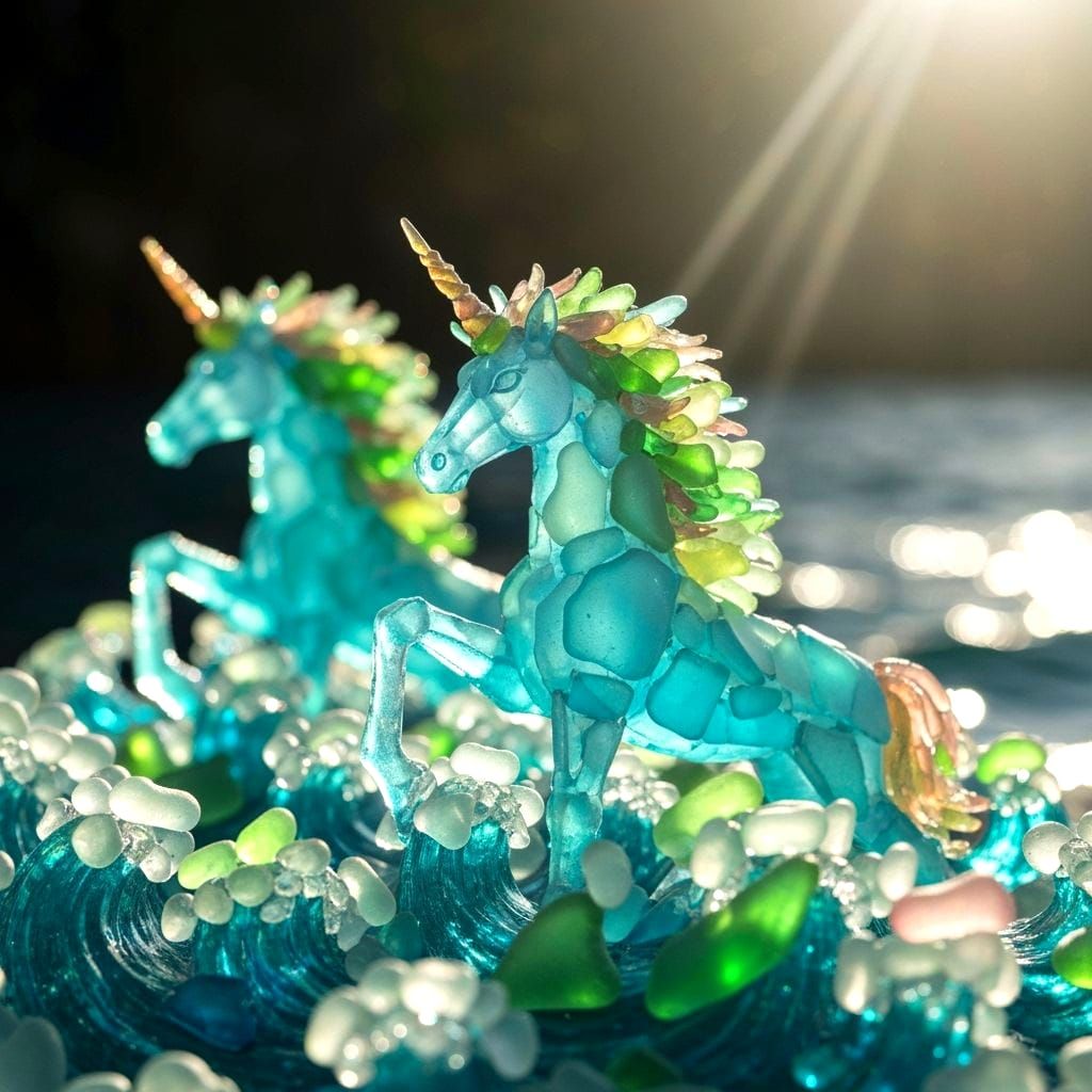 Sea Horses  by @Gaile