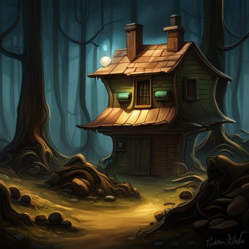Cottage in the forest