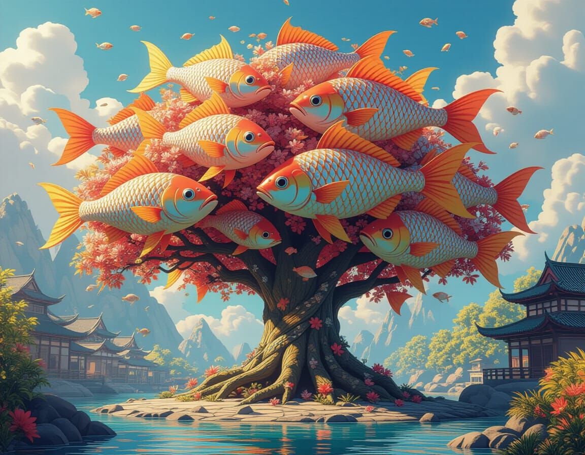 A fish tree.