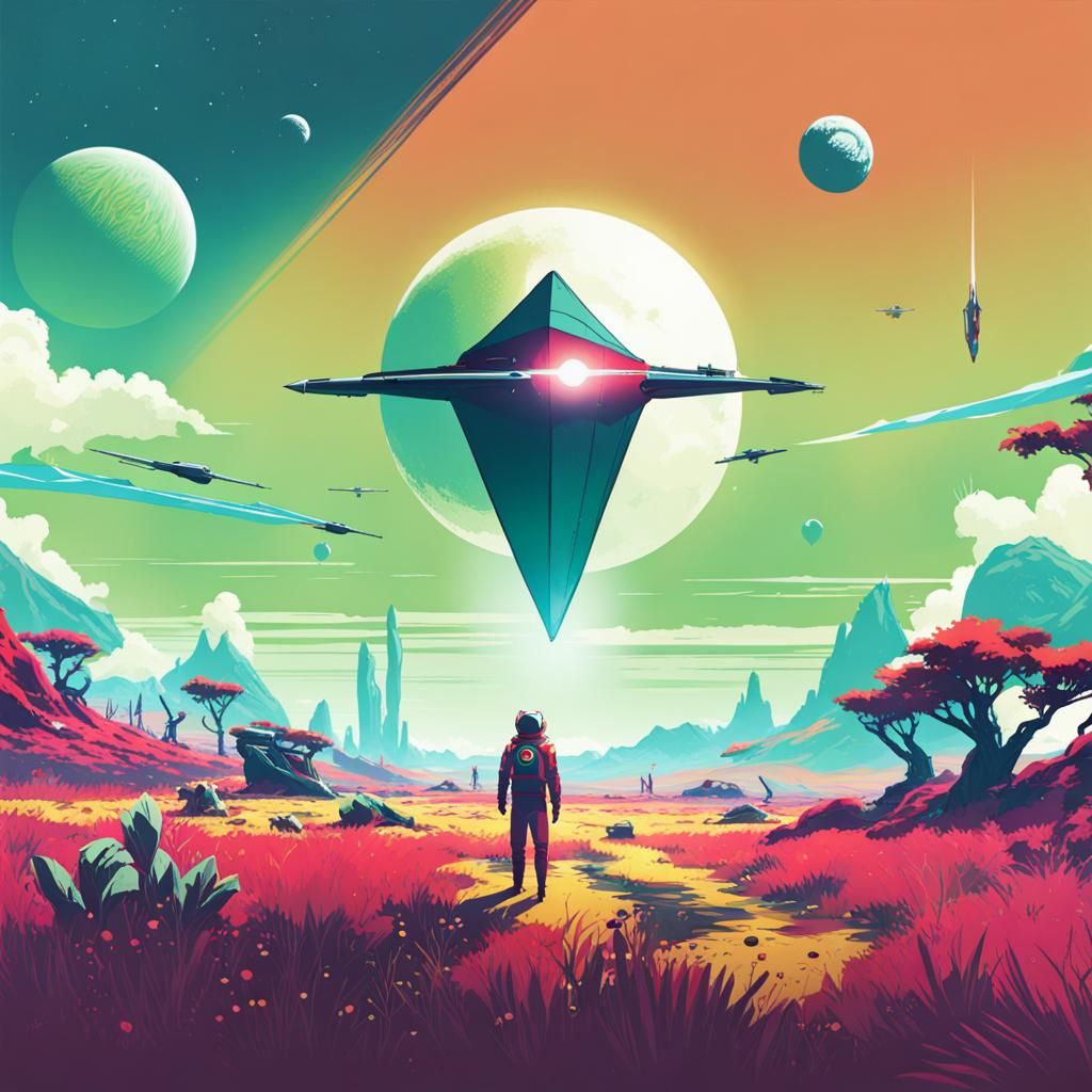 No Man's Sky - AI Generated Artwork - NightCafe Creator