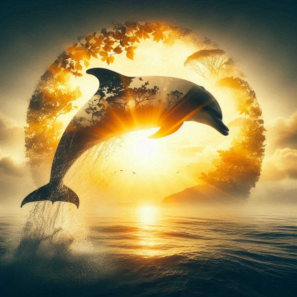 The dolphin 🐬