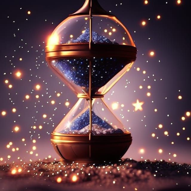 Stars and hourglass  by @Manchchango