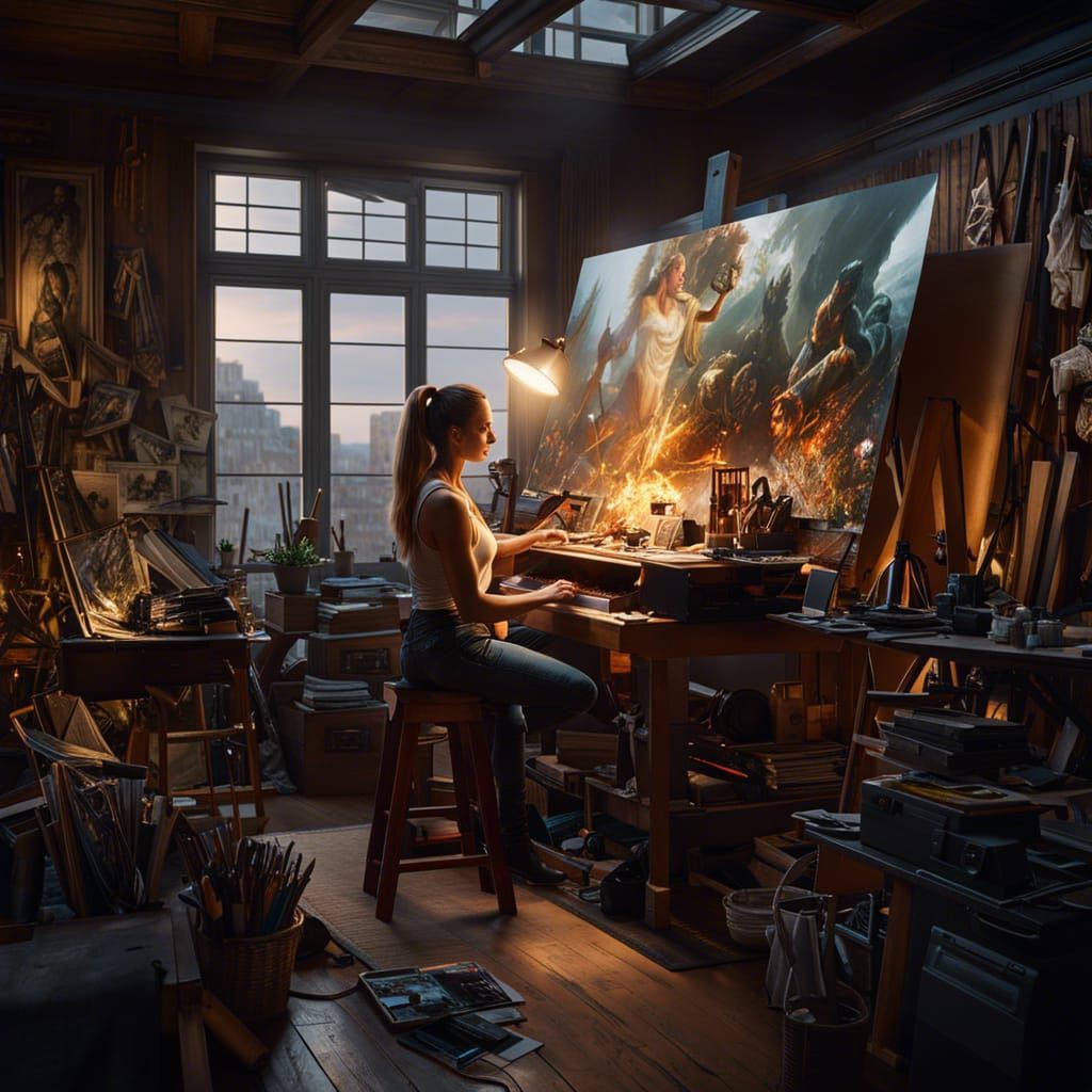 The Finishing Touches  by @Nightshade Veil