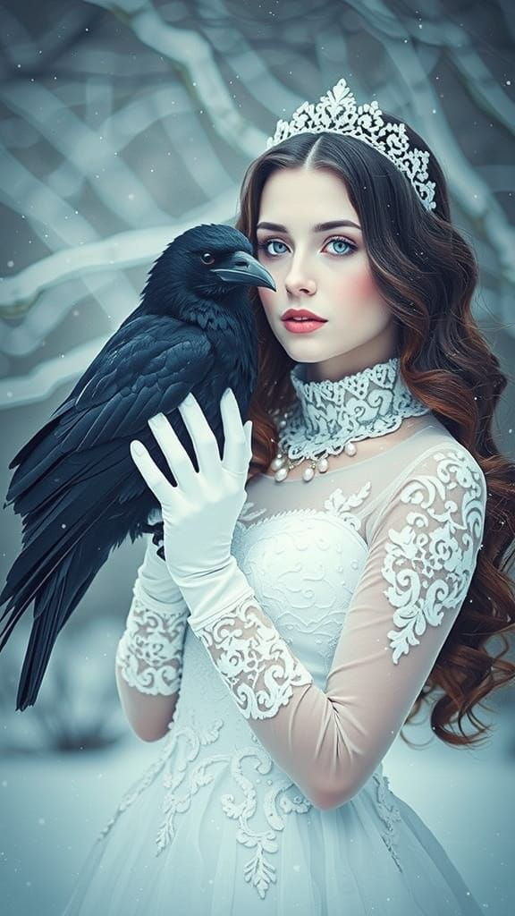 Whispers of The Winter Raven  by @HiJinks