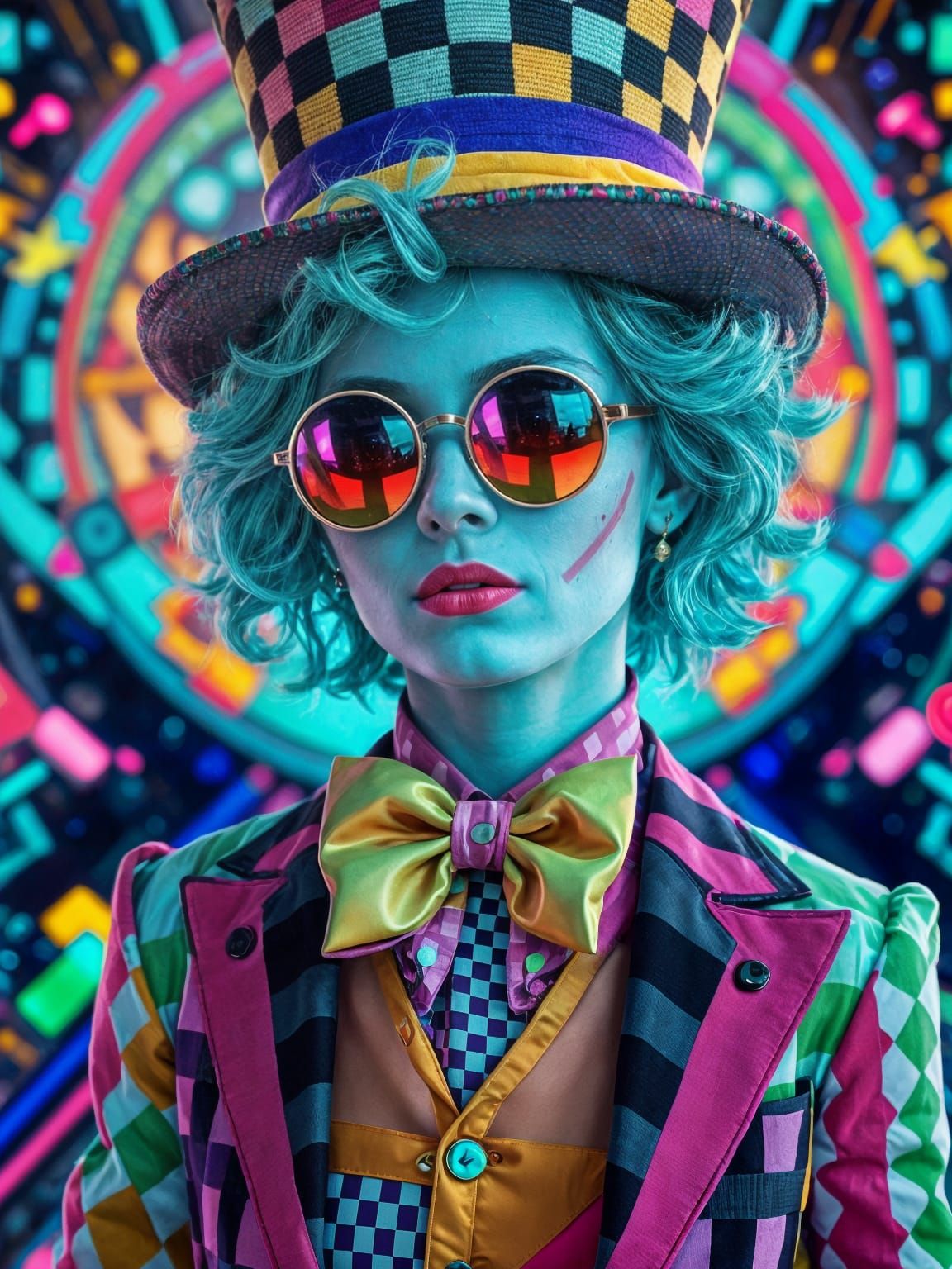 Gingham Print  by @Happy Guy