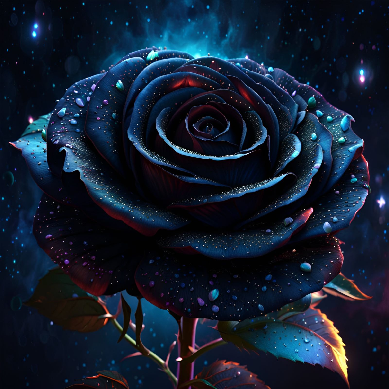 Black rose 🌹