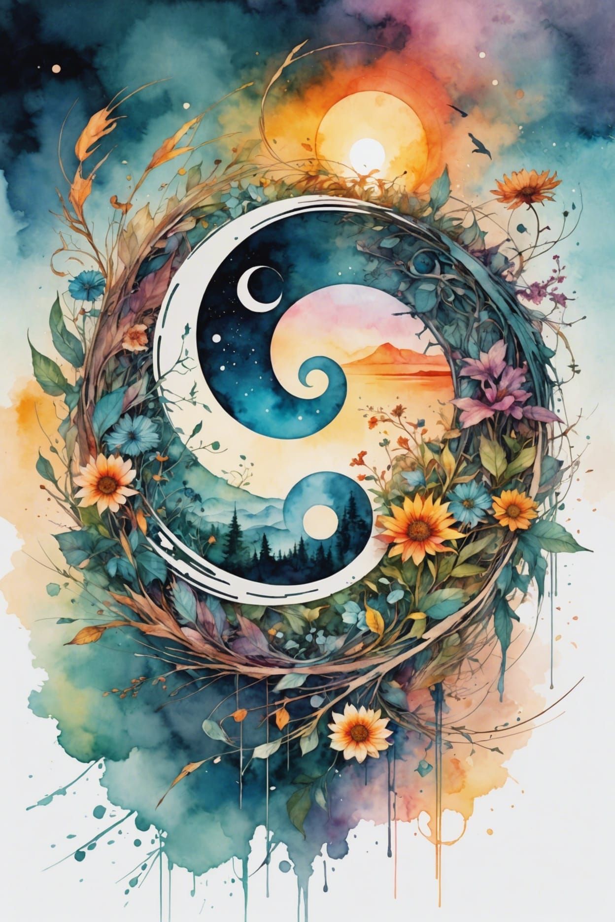 Ying - Yang  by @Emma