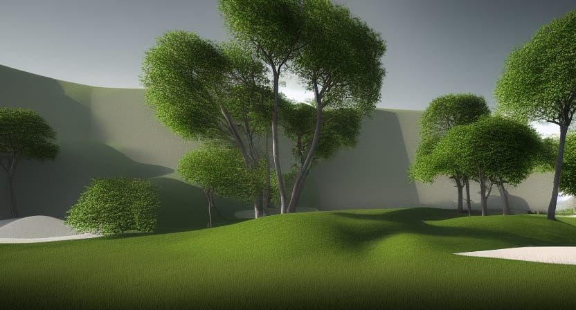 render landscape