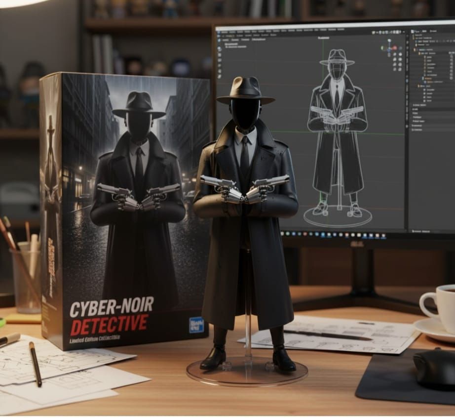 Alexoa Cyber-Noir Action Figure