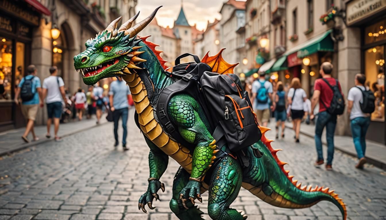 Dragon tourist.