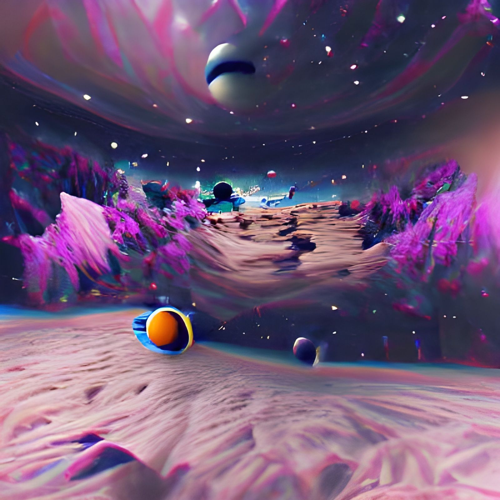 Space Behind Planet Ai Generated Artwork Nightcafe Creator 