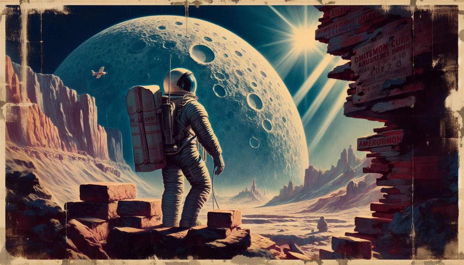 Astronaut Explorer Vintage