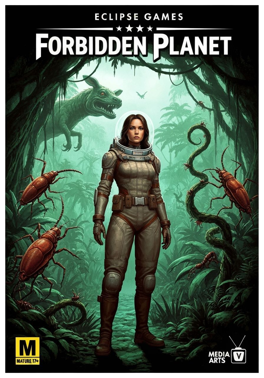 Forbidden Planet  by @Baltic_Gal