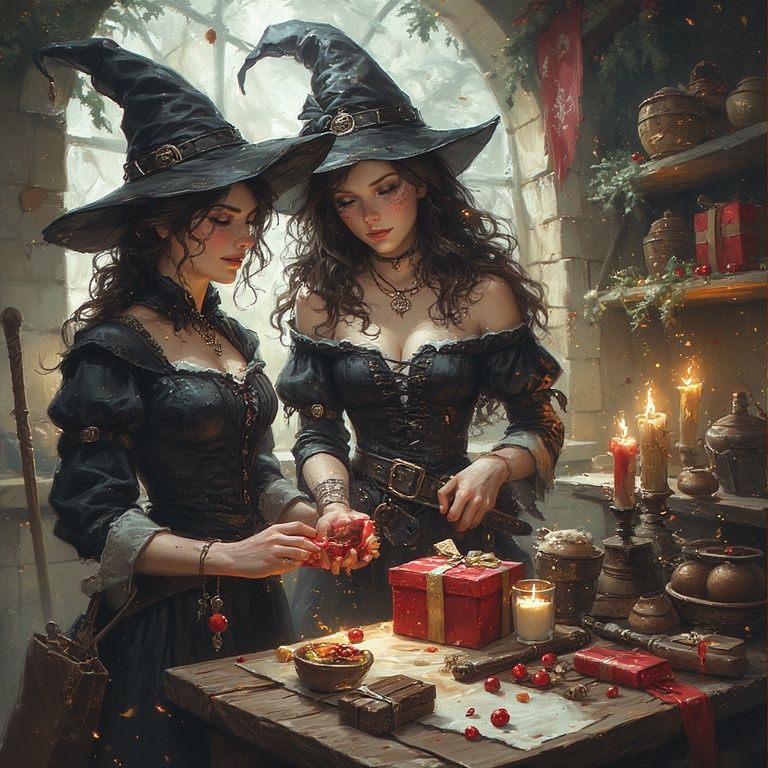 Witches Find Joy in Giving Too