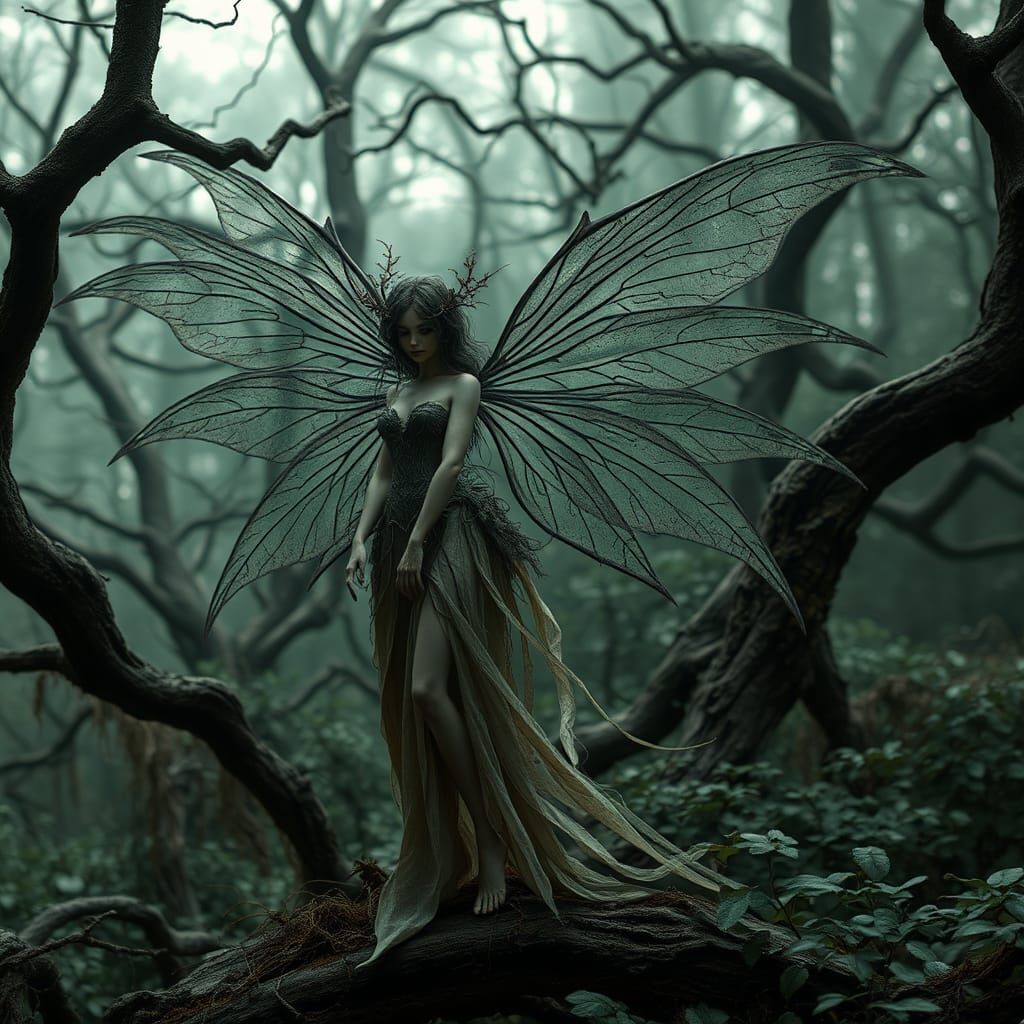 Dark fairy style of victoria frances and stefan gesell and h...