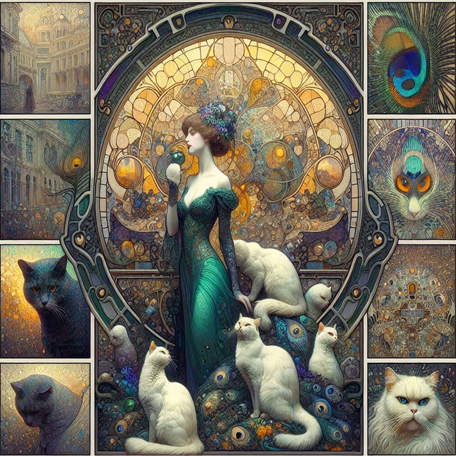 Felissia, the nouveau cat lady