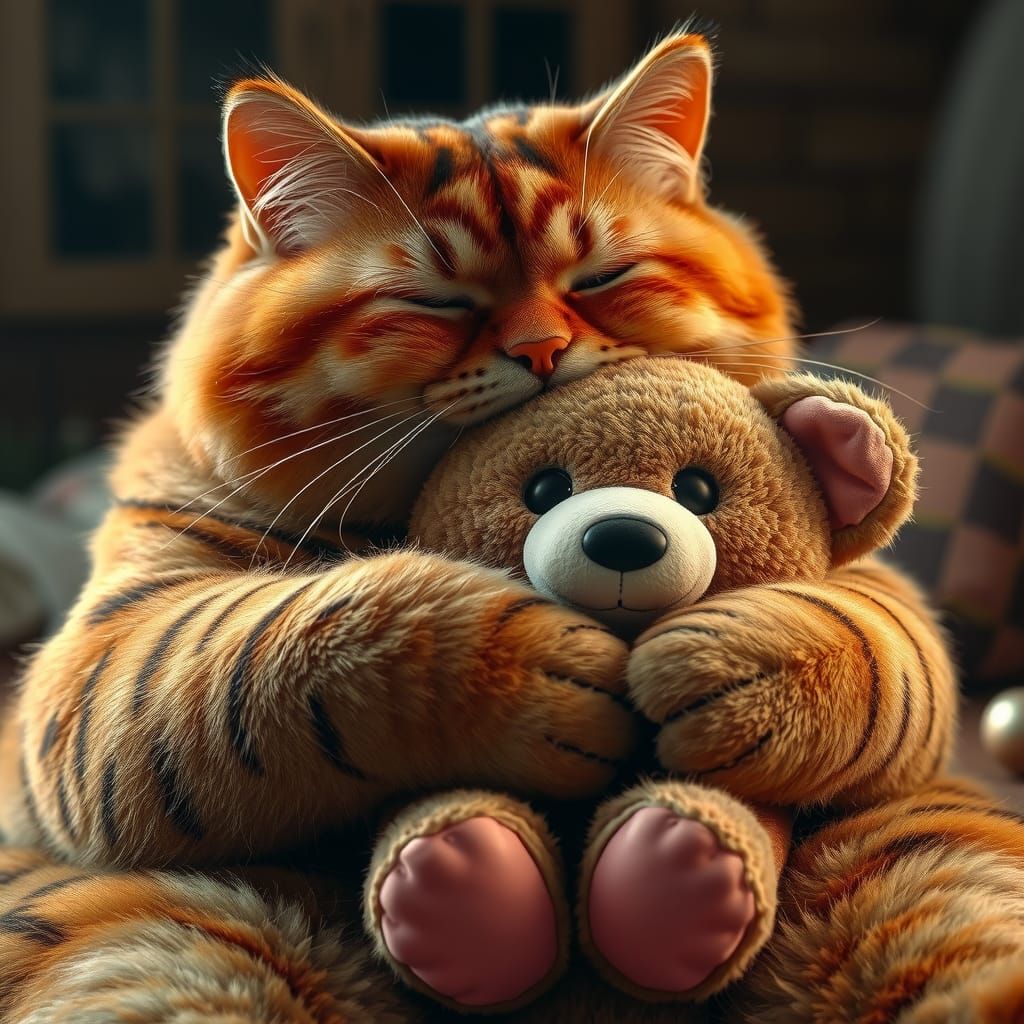 Garfield & Pooky ❤️