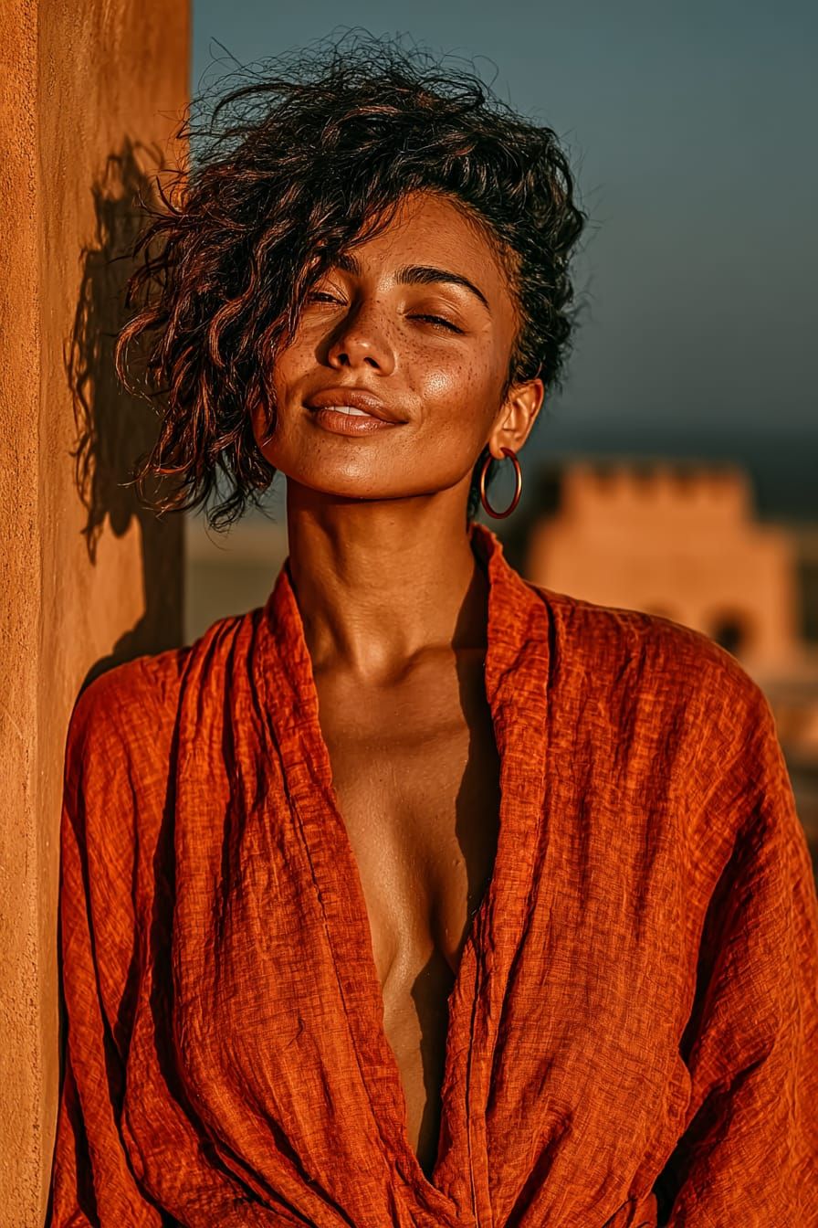 Sun-Drenched Confidence