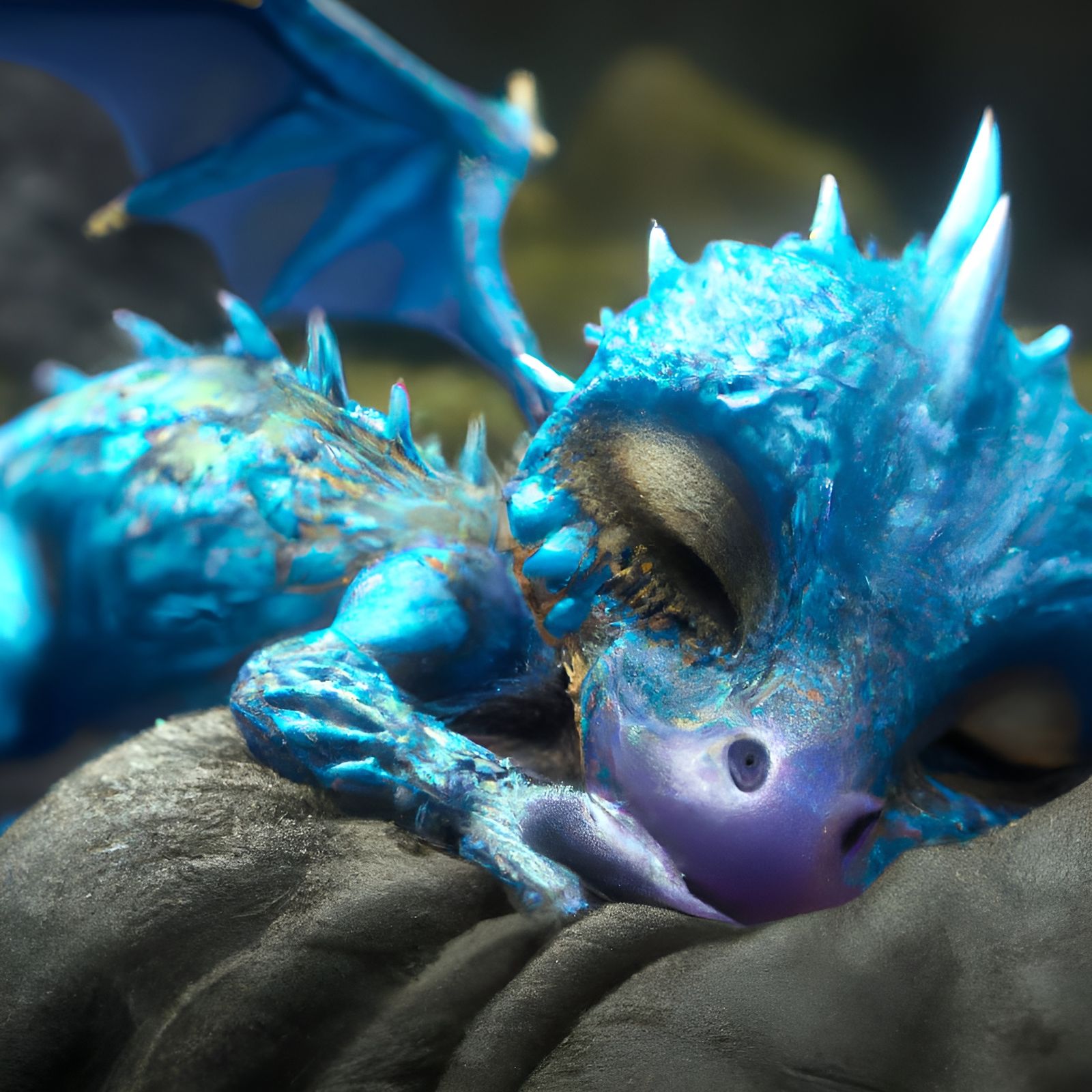 DRAGONS baby dragon sleeping  by @DAANTJE