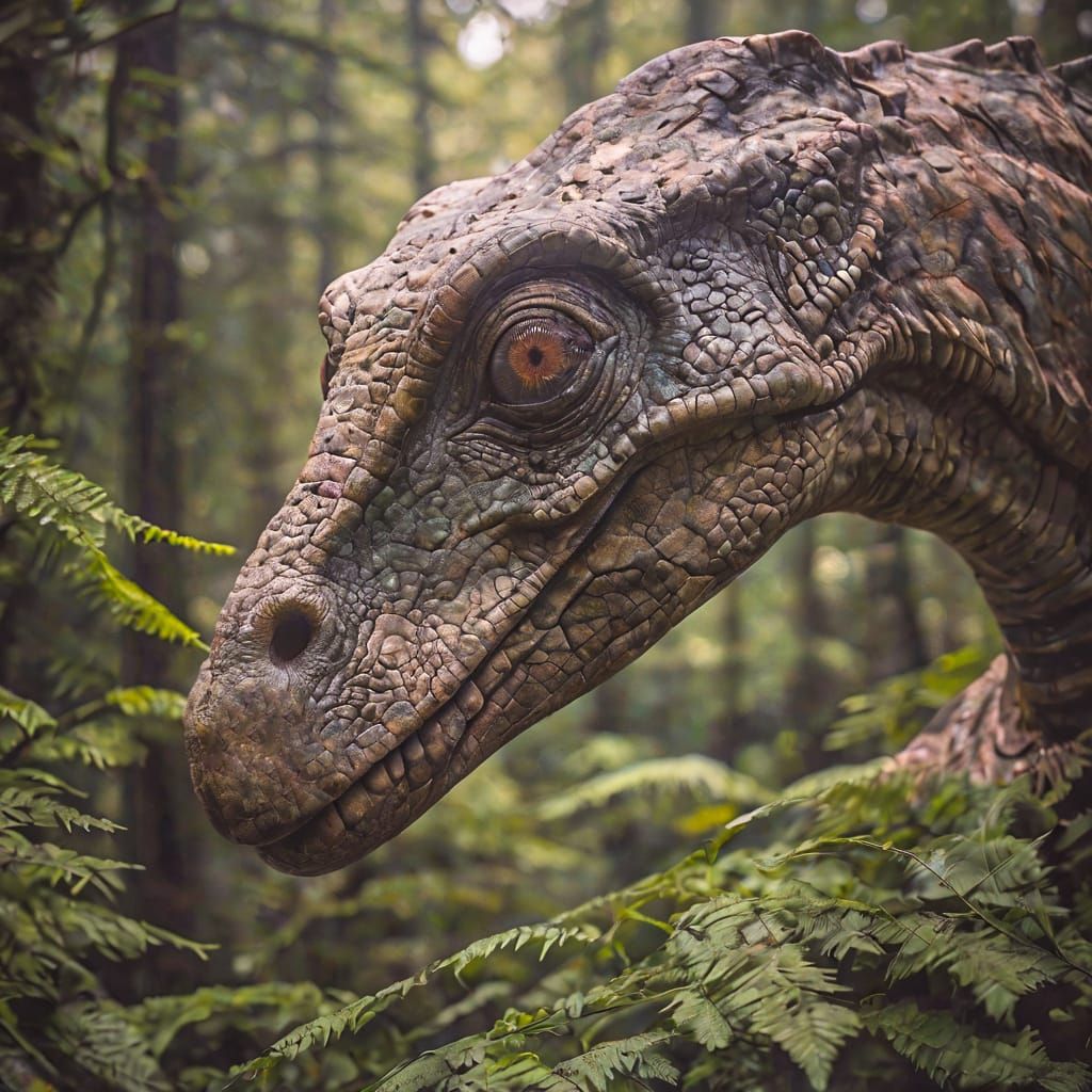 Imaginary Dinosaur Macrophotography on an Imaginary Dinosaur...