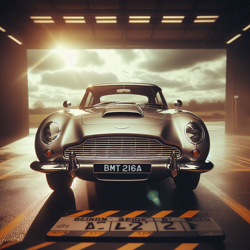 James Bond's Aston Martin DB5