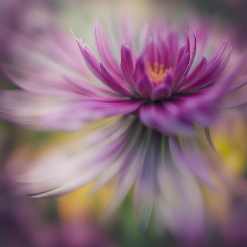 LENSBABY artistic abstract long exposure blurry macro flower photography botanical-floral