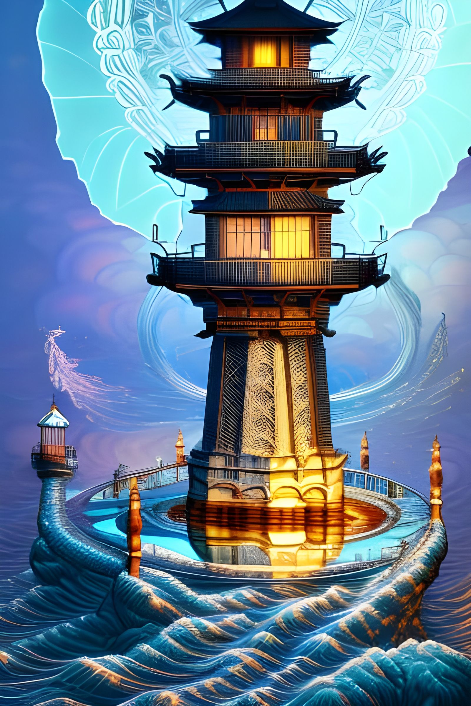 Extraordinary lighthouse  false